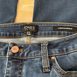 Jones New York Women's Dark Blue Boot Cut Jeans